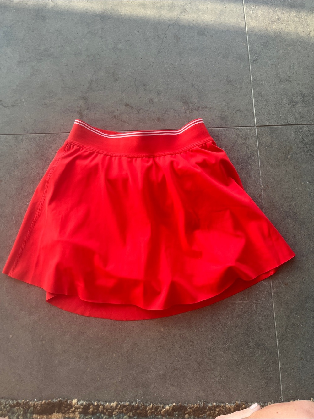 Athleta Tennis/Golf/Exercise  Skirt with Striped Waistband